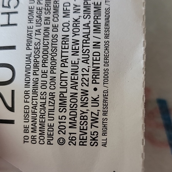 Simplicity Misses knit pull on skirts with length variations 1201 Uncut - Picture 5 of 6